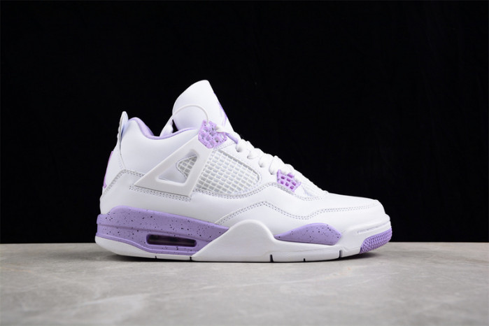 air jordan 4 gs white/purple ct8517-115