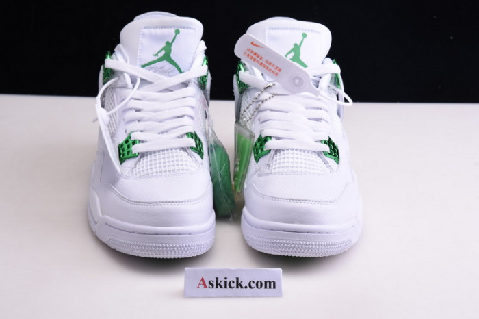 air jordan 4 retro metallic green ct8527-113