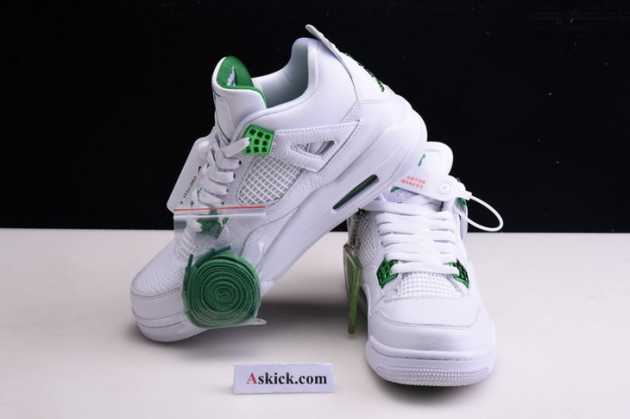 air jordan 4 retro metallic green ct8527-113