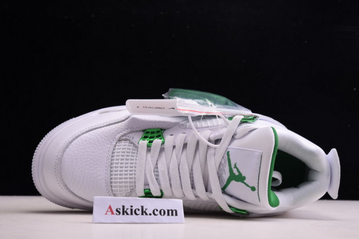 air jordan 4 retro metallic green ct8527-113