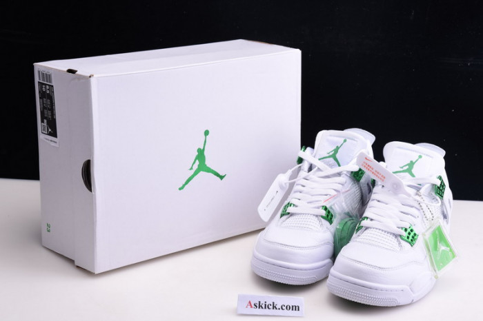 air jordan 4 retro metallic green ct8527-113