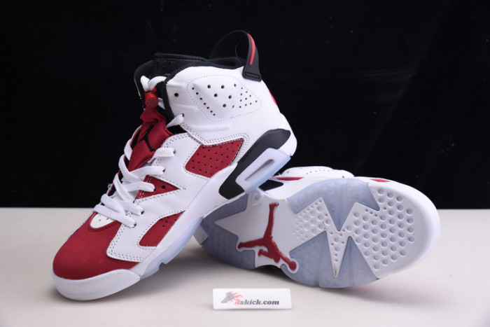 air jordan 6 retro carmine (2021) ct8529-106