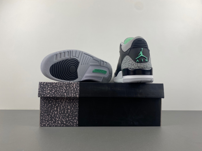 air jordan 3 “green glow” ct8532-031