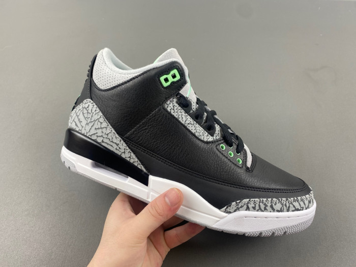air jordan 3 “green glow” ct8532-031