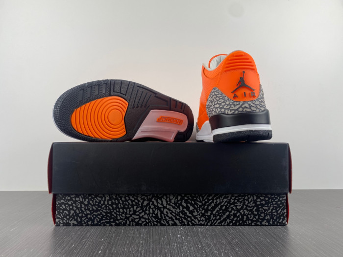 air jordan 3 retro "orange" ct8532-801