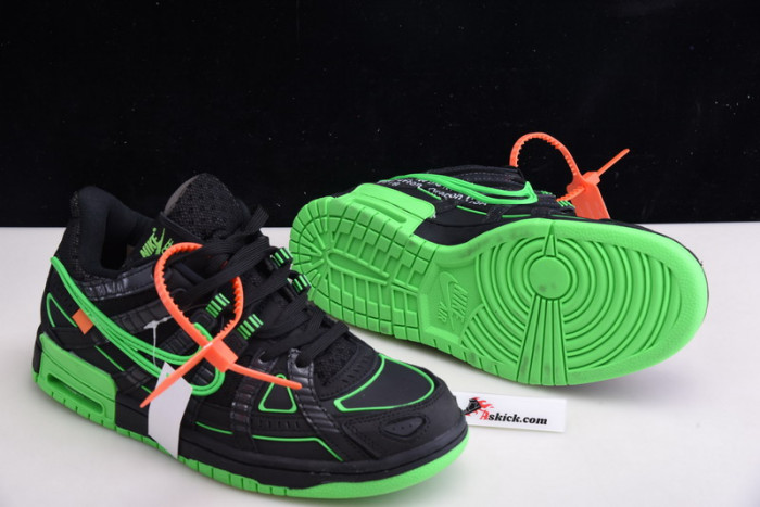 of x nike air rubber dunk “green strike” cu6015-001