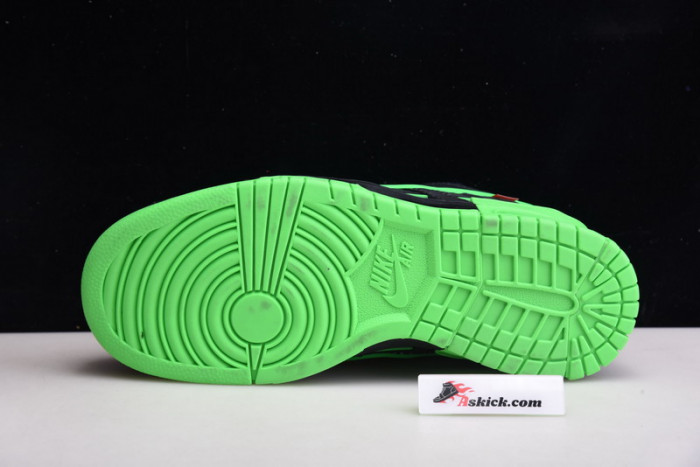 of x nike air rubber dunk “green strike” cu6015-001
