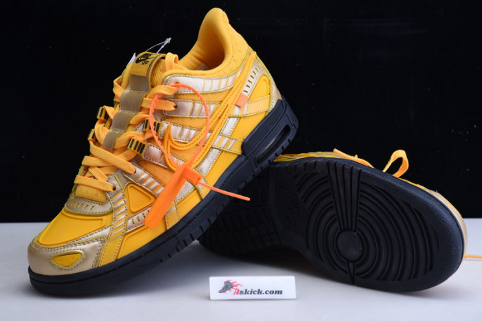 of x nike air rubber dunk “university gold” cu6015-700