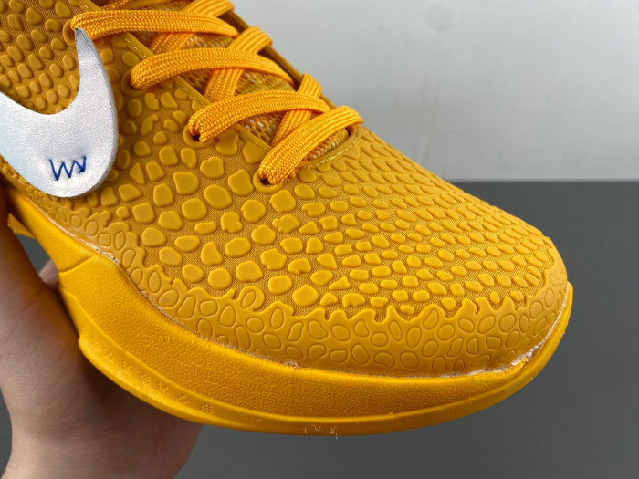 nike kobe 6 protro yellow cw2190-501