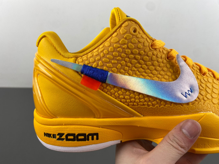 nike kobe 6 protro yellow cw2190-501