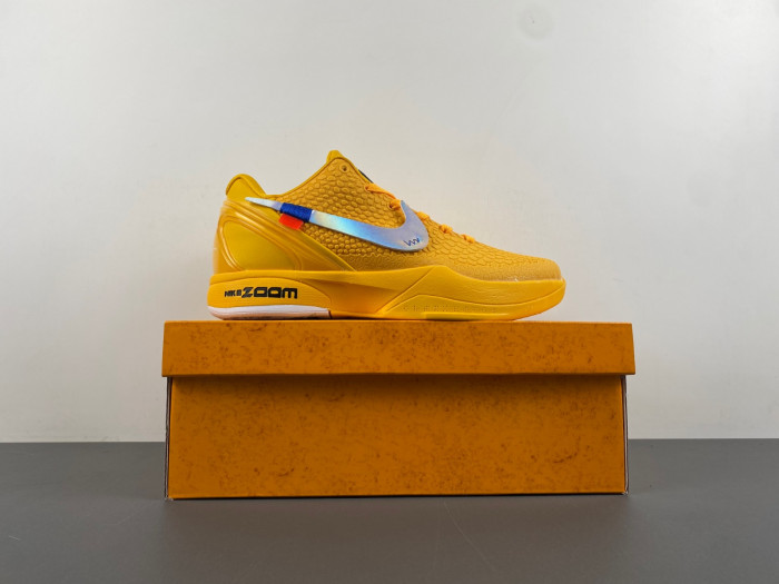 nike kobe 6 protro yellow cw2190-501