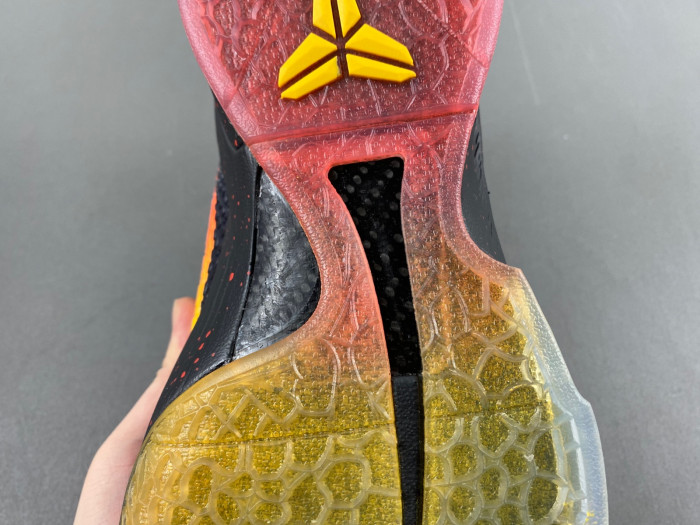nike kobe 6 black orange cw2190-503
