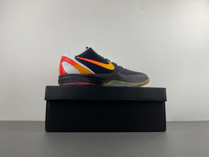 nike kobe 6 black orange cw2190-503