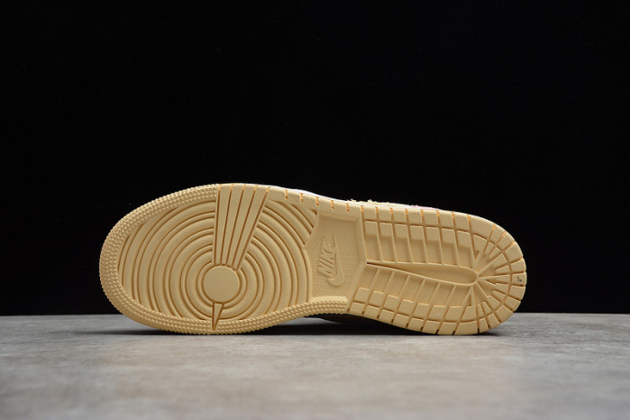 air jordan 1 low paint drip (gs) - cw7104-601