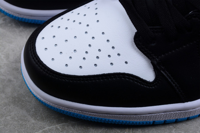 jordan 1 retro low og black dark powder blue cz0790-104