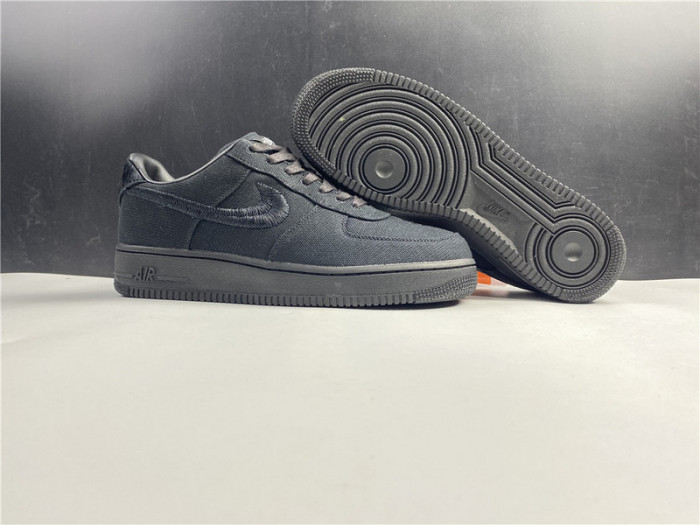nike air force 1 low stussy black cz9084-001