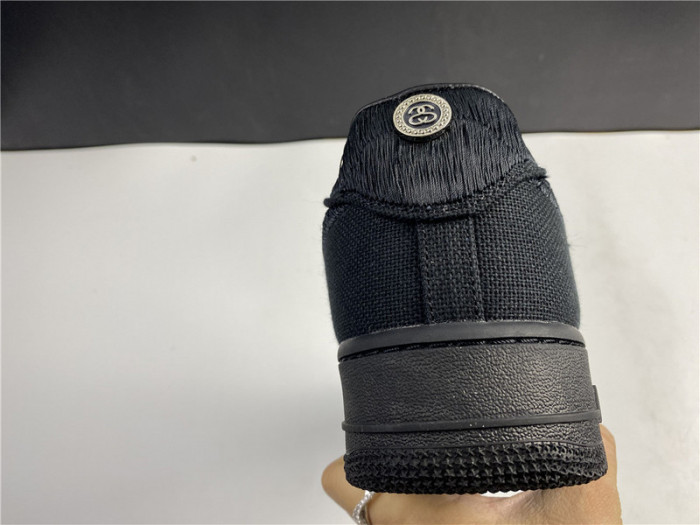 nike air force 1 low stussy black cz9084-001