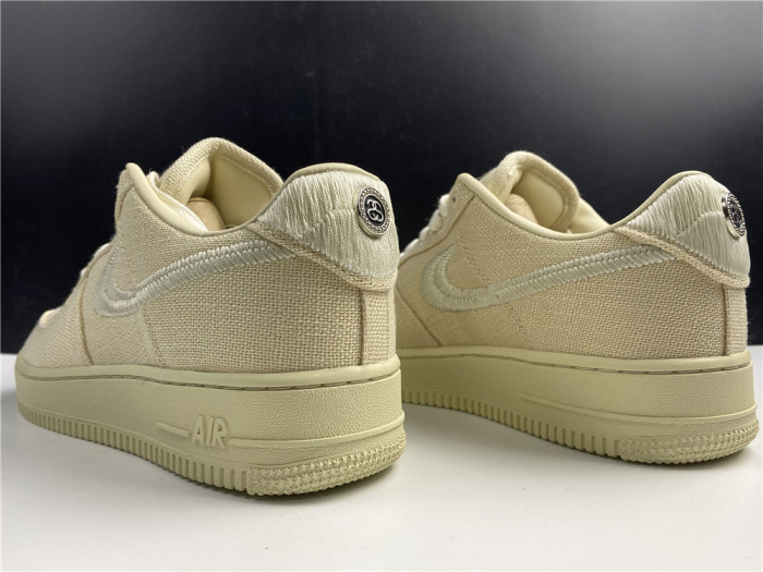nike air force 1 low stussy fossil cz9084-200