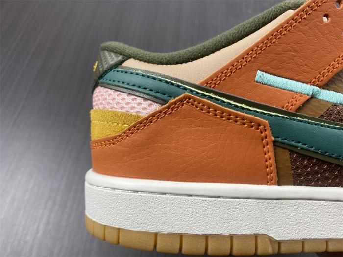 nike dunk low scrap archeo brown db0500-200