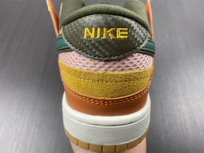 nike dunk low scrap archeo brown db0500-200