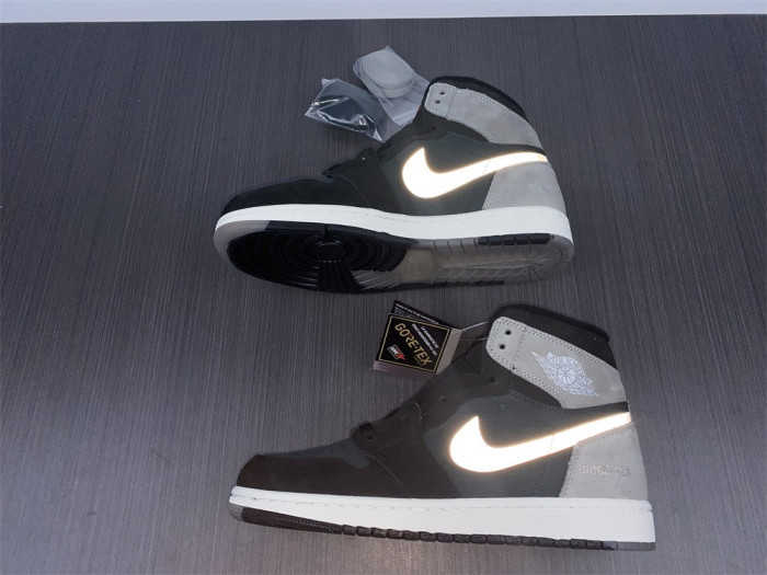 air jordan 1 retro high element gore-tex black particle grey db2889-001