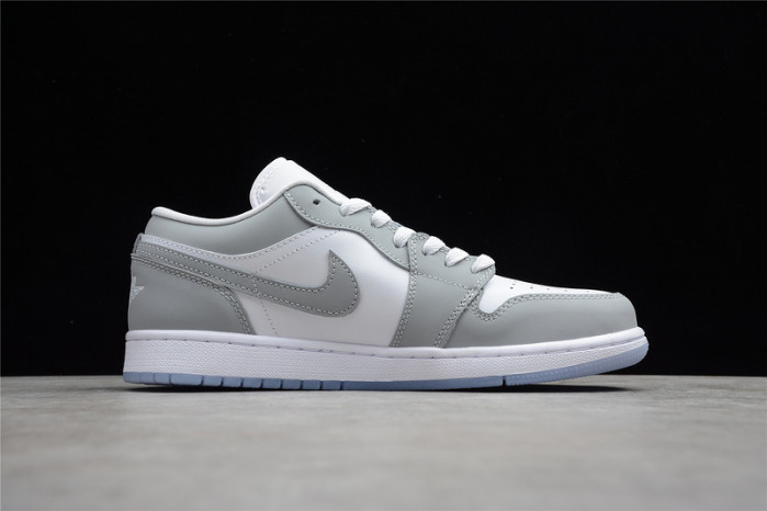 air jordan 1 low wolf grey (w) dc0774-105