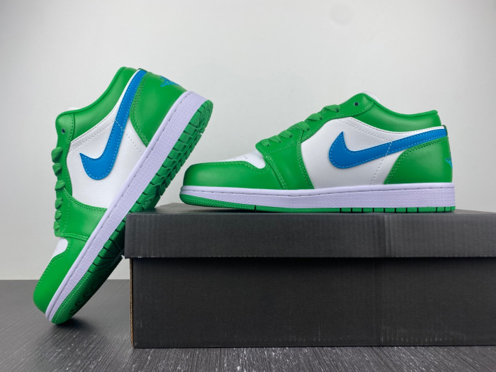 air jordan 1 low wmns “lucky green” dc0774-304