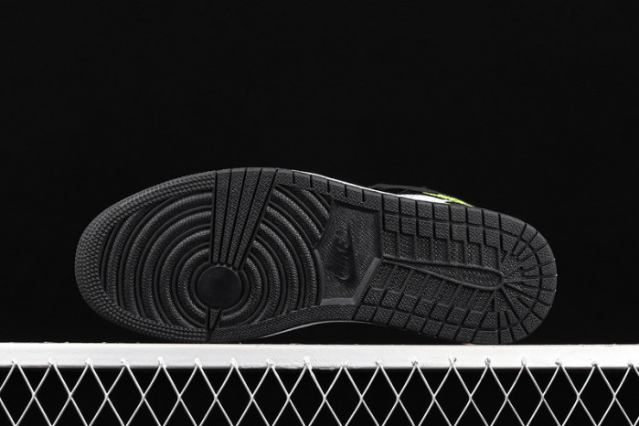 air jordan 1 mid se diy (gs) dc4099-100