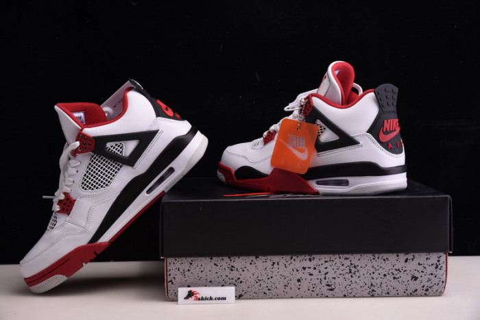 air jordan 4 retro fire red (2020) dc7770-160