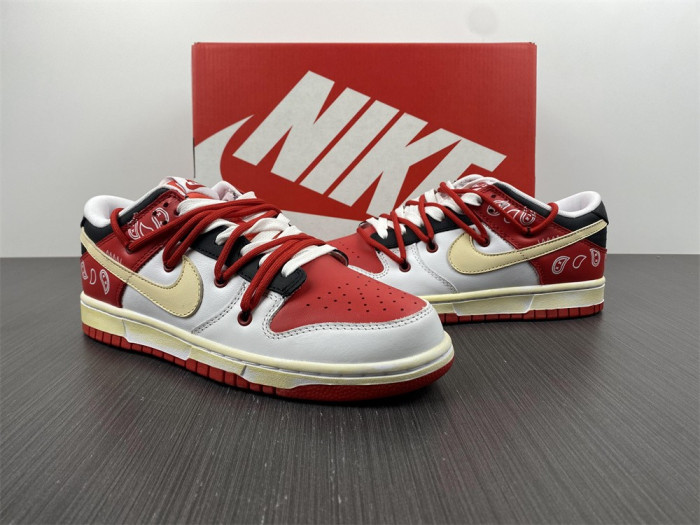 nike dunk low championship red (2021) dd1391-600