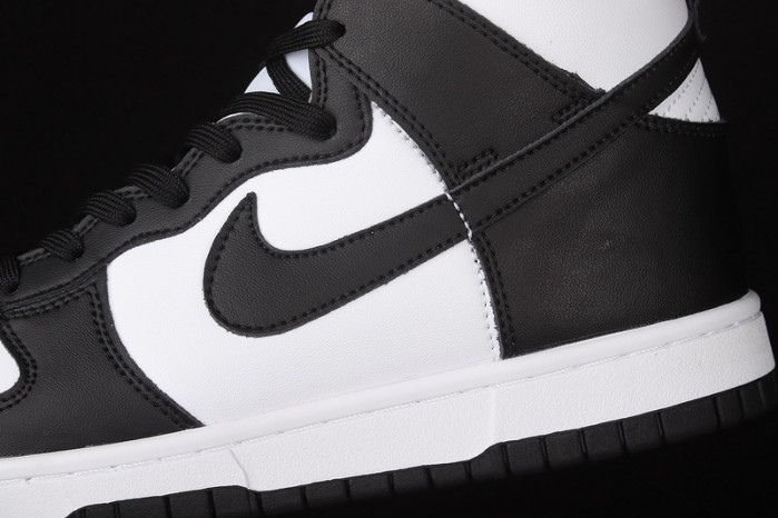 nike dunk high black white (2021) dd1399-105