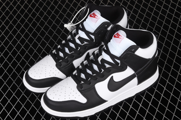nike dunk high black white (2021) dd1399-105