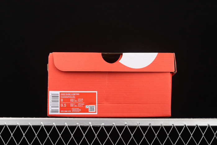 nike dunk high black white (2021) dd1399-105