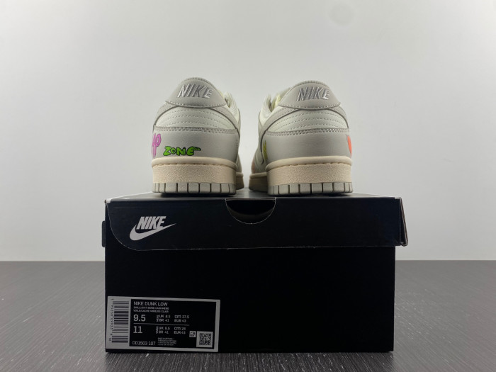 nike dunk low Ch*0me He**ts dd1503-107.