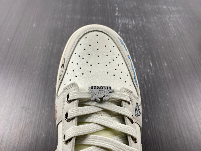 nike dunk low Ch*0me He**ts dd1503-107.