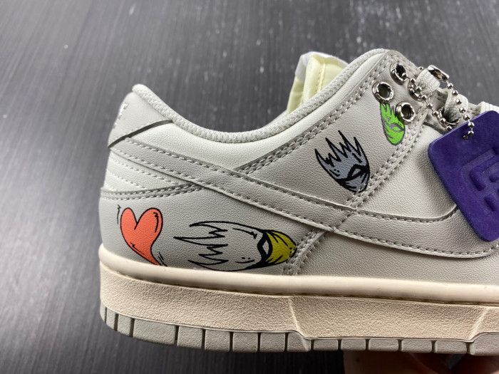 nike dunk low Ch*0me He**ts dd1503-107.