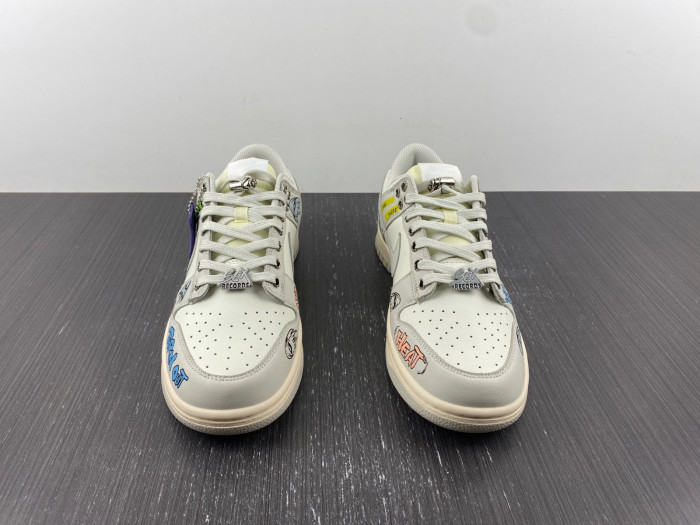 nike dunk low Ch*0me He**ts dd1503-107.