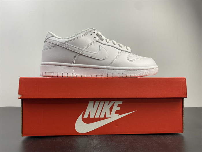 nike dunk low triple white (2021) dd1503-109