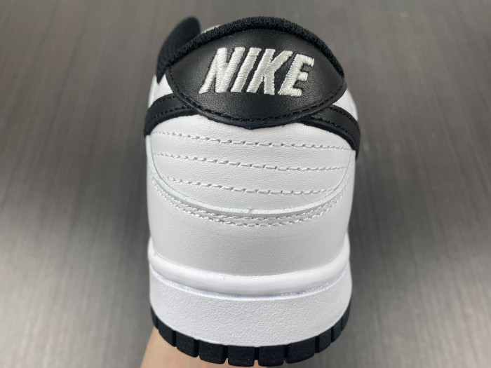 nike dunk low white black wmns dd1503-113