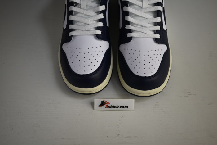 nike sb dunk low navy blue white dd1503-115