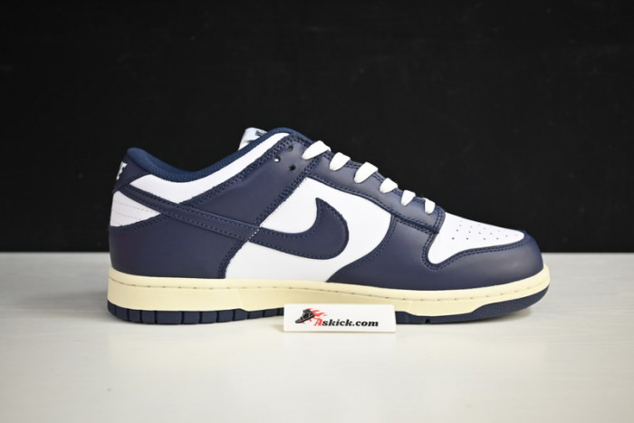 nike sb dunk low navy blue white dd1503-115