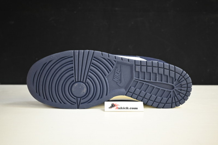 nike sb dunk low navy blue white dd1503-115