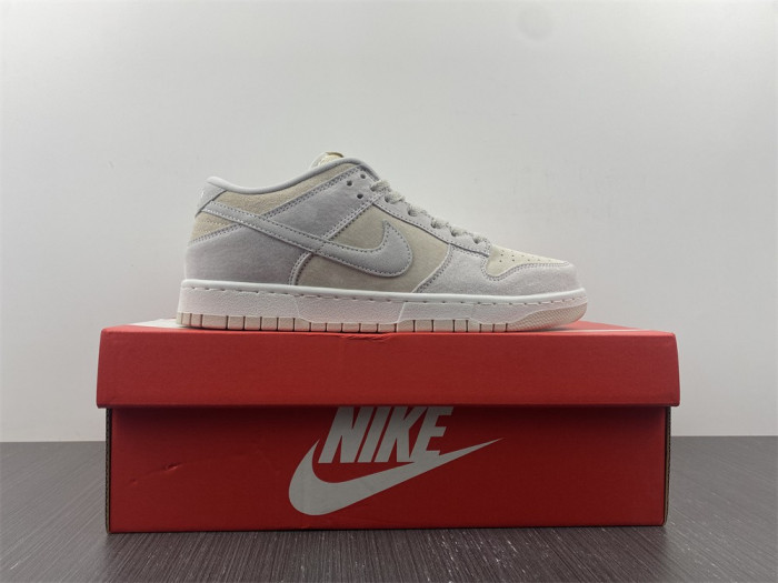 nike dunk low prm “vast grey” dd8338-001