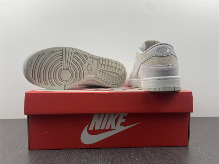 nike dunk low prm “vast grey” dd8338-001