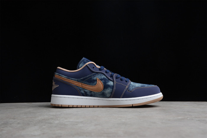 air jordan 1 low se denim dh1259-400