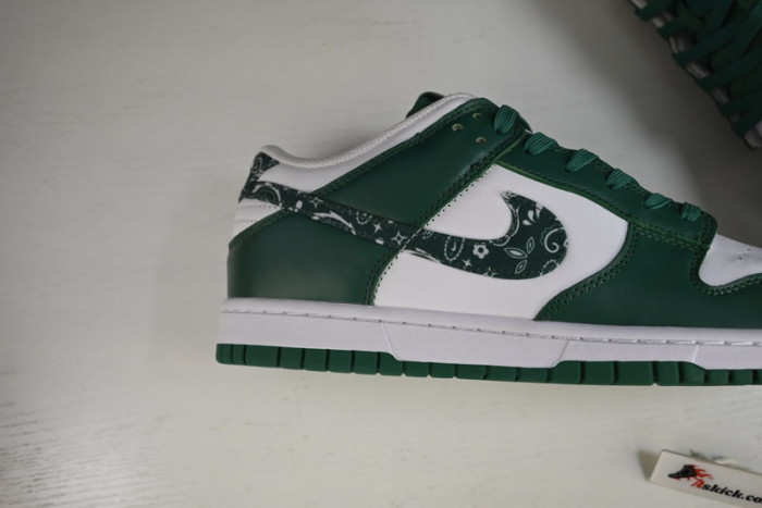 nike dunk low essential paisley pack green (w) dh4401-102
