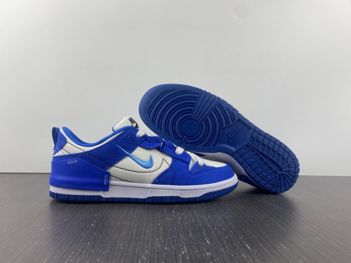 ike dunk low disrupt 2 “hyper royal” dh4402-102