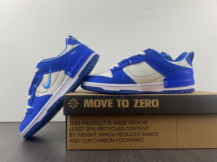 ike dunk low disrupt 2 “hyper royal” dh4402-102