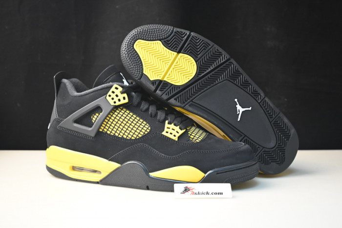 air jordan 4 retro thunder dh6927-017