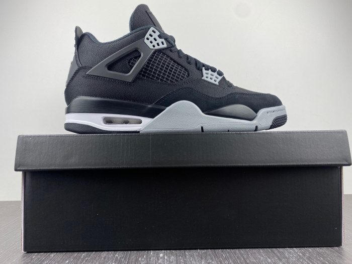 air jordan 4 “black canvas” dh7138-006